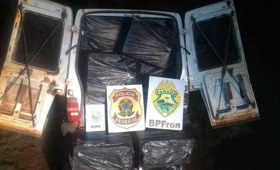 BPFron apreende cigarros contrabandeados, recupera veículo roubado e cumpre 10 Mandados de busca e apreensão