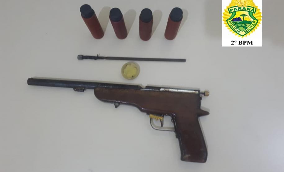 PM prende homem e apreende arma de fogo e dois veículos em situações distintas no norte Pioneiro