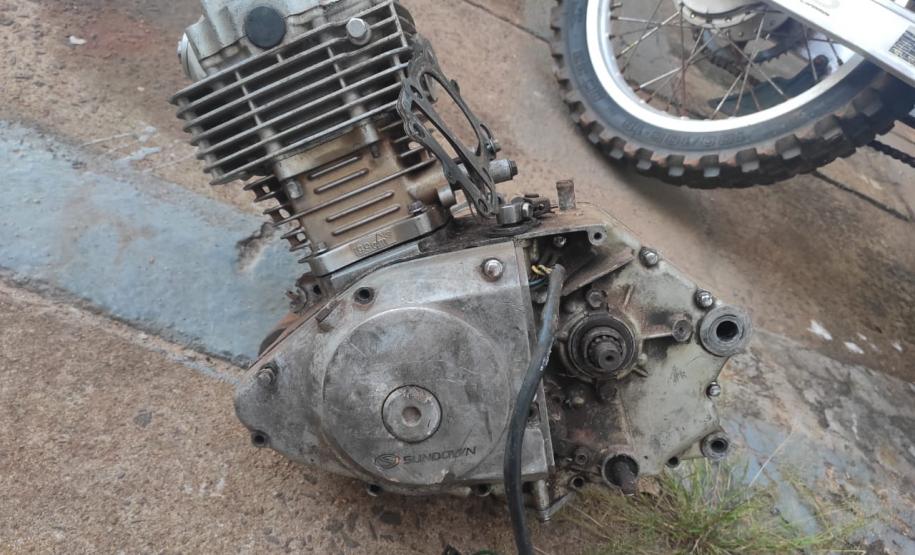 BPRv apreende motocicleta com sinais de adulteração no Noroeste do estado