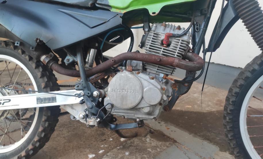 BPRv apreende motocicleta com sinais de adulteração no Noroeste do estado