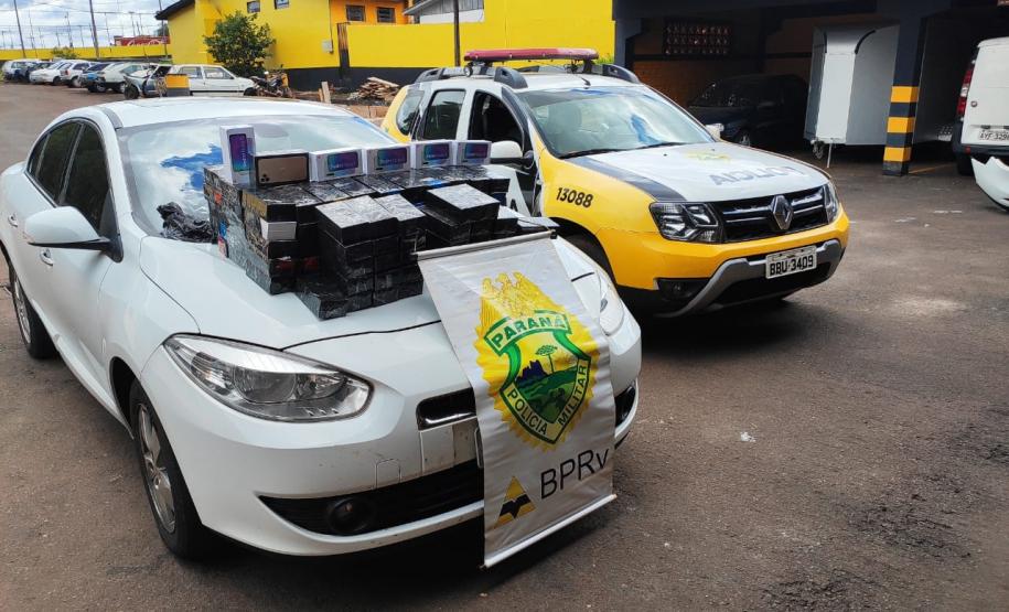 BPRv apreende quase 200 celulares contrabandeados no Oeste do estado