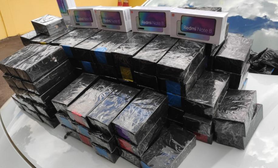 BPRv apreende quase 200 celulares contrabandeados no Oeste do estado
