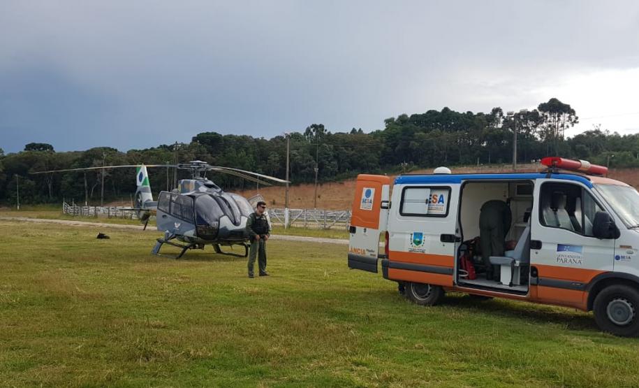 Equipe médica do BPMOA socorre infartado e aplica medicamento trombolítico na RMC