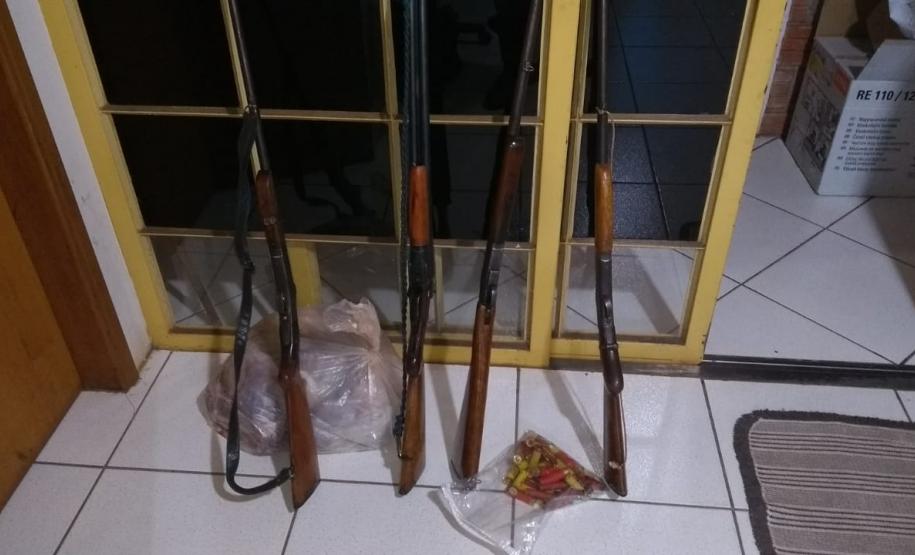 Batalhão Ambiental flagra trio saindo para caçar no Noroeste do estado