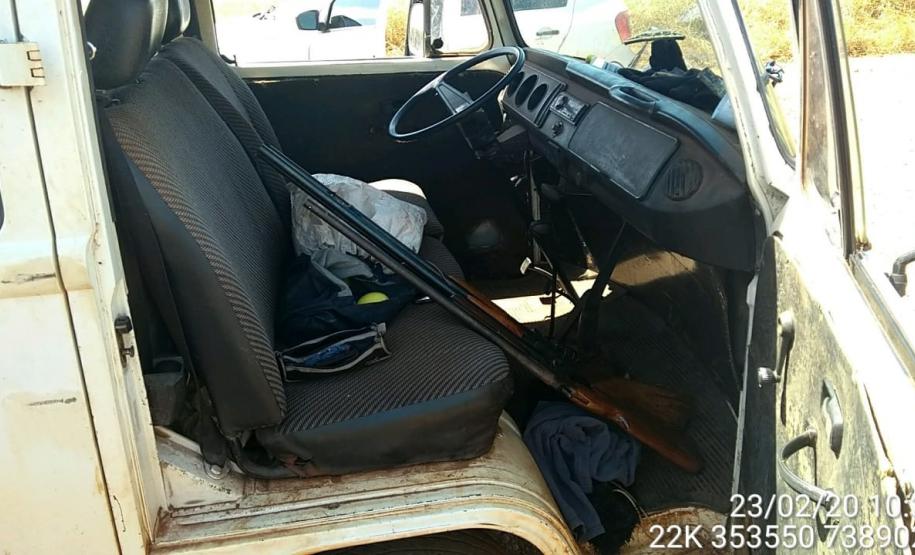 Batalhão Ambiental flagra trio saindo para caçar no Noroeste do estado