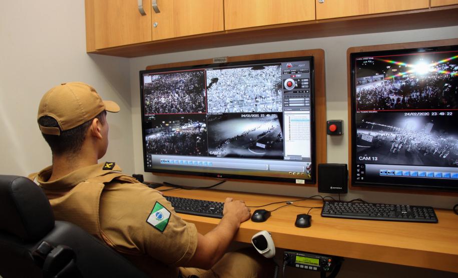 Aplicação de efetivo reforçado e tecnologia avançada pela PM garante a prevenção no Carnaval do Litoral e outras regiões do Paraná