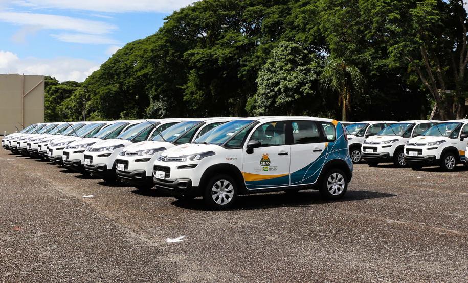 Ministério da Cidadania entrega mais de 230 viaturas durante solenidade na APMG em São José dos Pinhais, na RMC