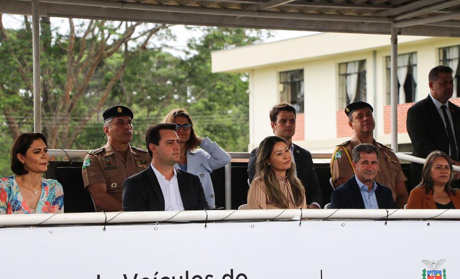 Ministério da Cidadania entrega mais de 230 viaturas durante solenidade na APMG em São José dos Pinhais, na RMC