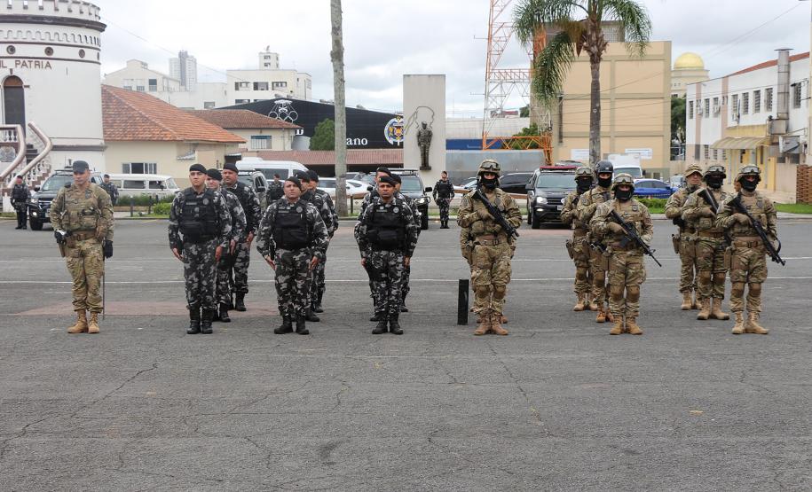 Solenidade marca a troca de Comando do Batalhão de Operações Especiais em Curitiba