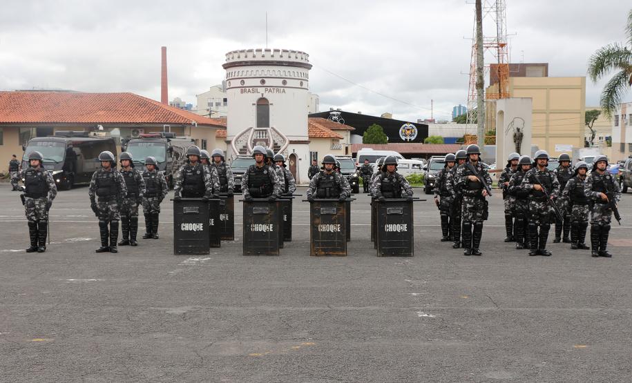 Solenidade marca a troca de Comando do Batalhão de Operações Especiais em Curitiba