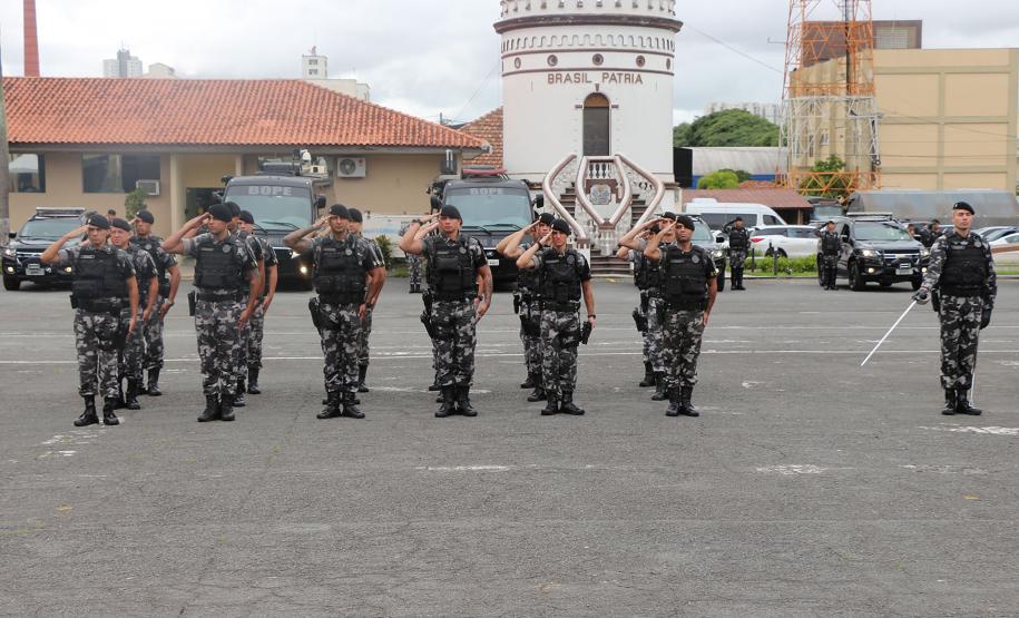 Solenidade marca a troca de Comando do Batalhão de Operações Especiais em Curitiba