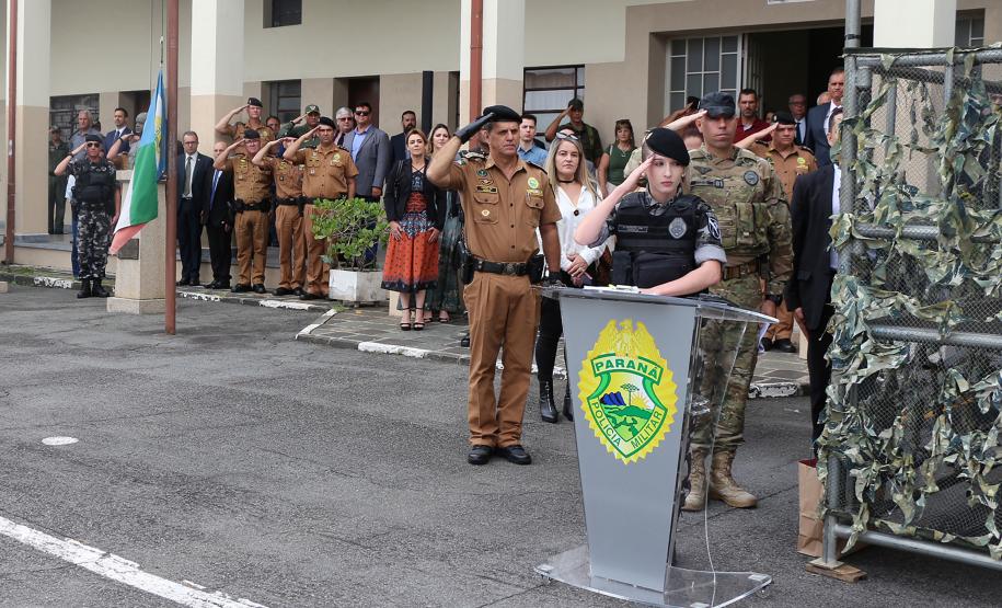 Solenidade marca a troca de Comando do Batalhão de Operações Especiais em Curitiba