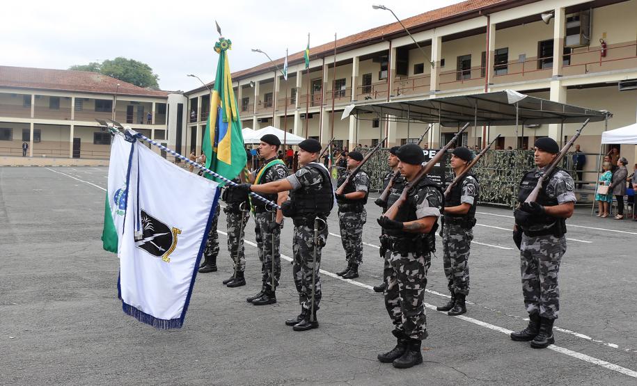 Solenidade marca a troca de Comando do Batalhão de Operações Especiais em Curitiba