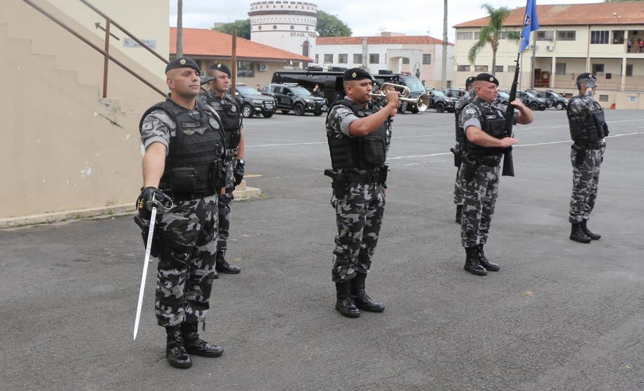 Solenidade marca a troca de Comando do Batalhão de Operações Especiais em Curitiba