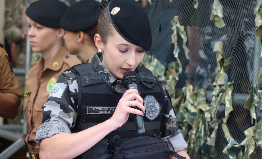 Solenidade marca a troca de Comando do Batalhão de Operações Especiais em Curitiba