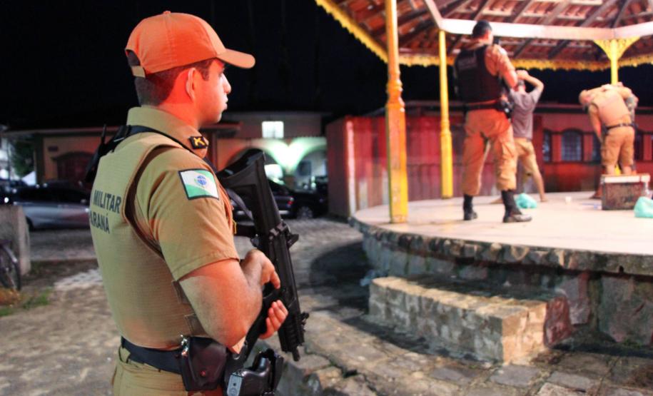 Centro histórico de Morretes recebe atenção especial da PM com a Operação Austeridade