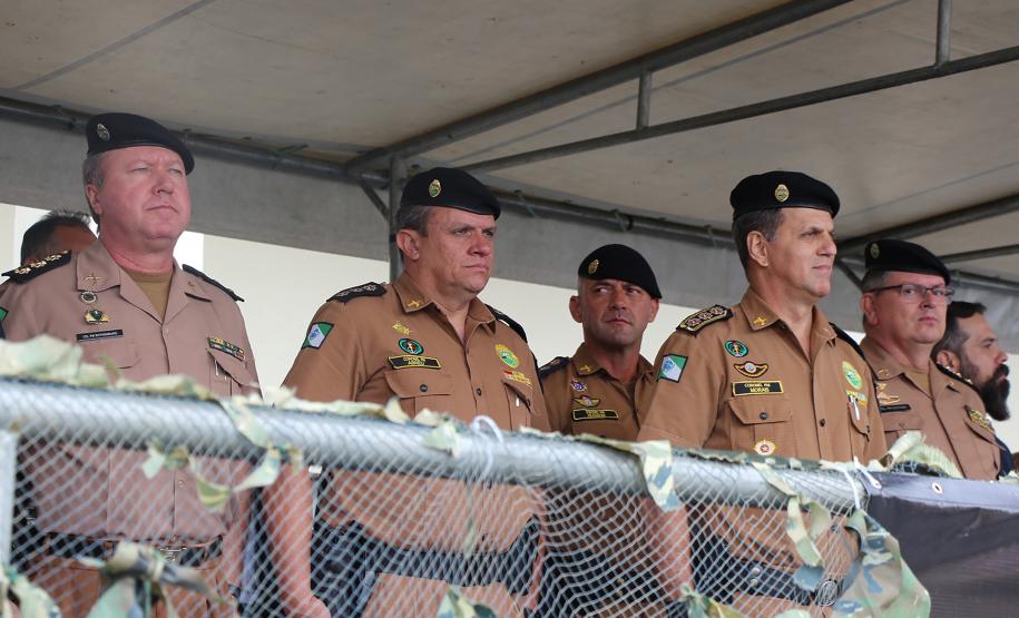 Solenidade marca a troca de Comando do Batalhão de Operações Especiais em Curitiba