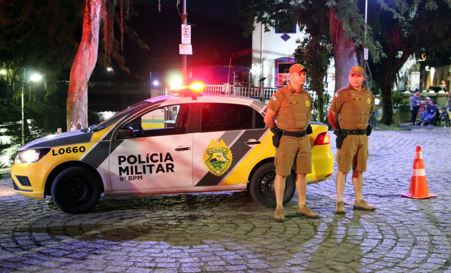 Centro histórico de Morretes recebe atenção especial da PM com a Operação Austeridade