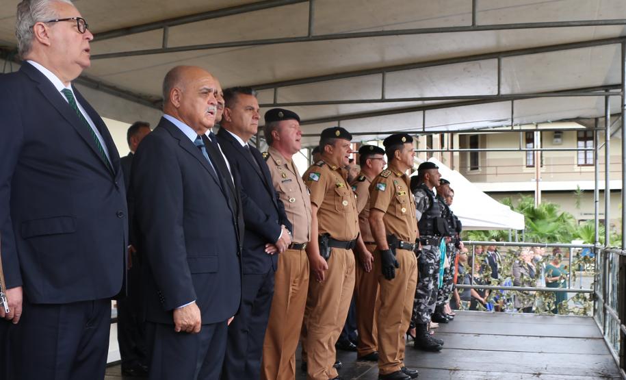 Solenidade marca a troca de Comando do Batalhão de Operações Especiais em Curitiba