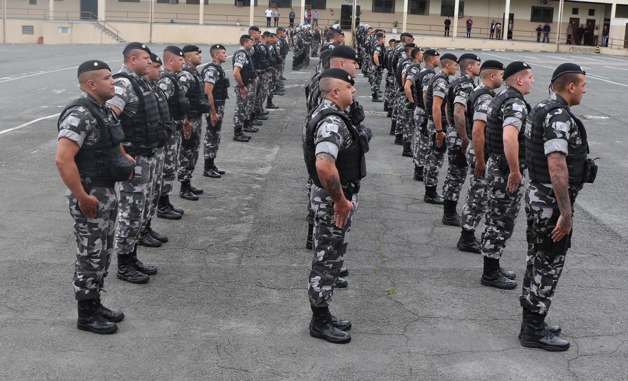 Solenidade marca a troca de Comando do Batalhão de Operações Especiais em Curitiba