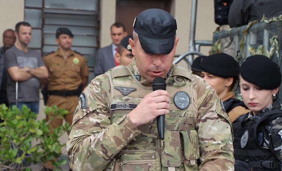 Solenidade marca a troca de Comando do Batalhão de Operações Especiais em Curitiba