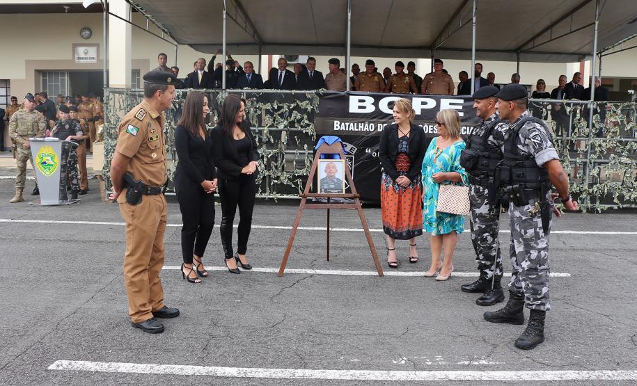Solenidade marca a troca de Comando do Batalhão de Operações Especiais em Curitiba