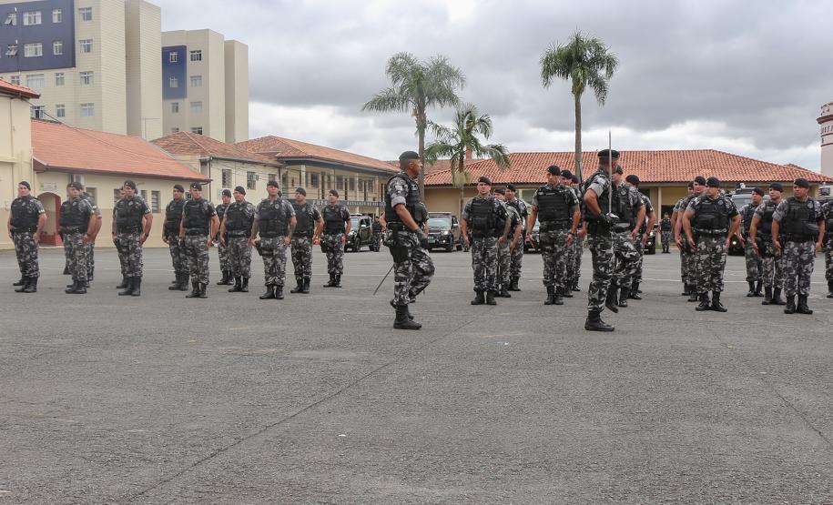 Solenidade marca a troca de Comando do Batalhão de Operações Especiais em Curitiba