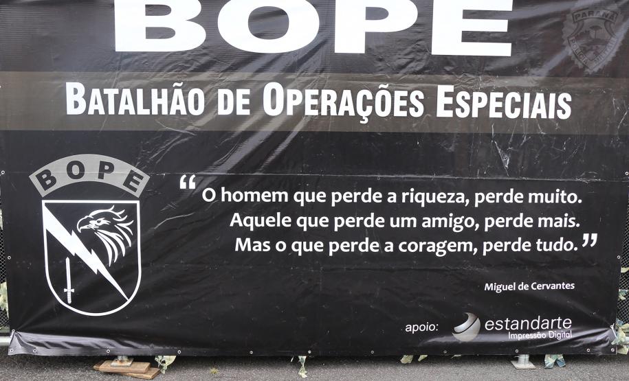 Solenidade marca a troca de Comando do Batalhão de Operações Especiais em Curitiba