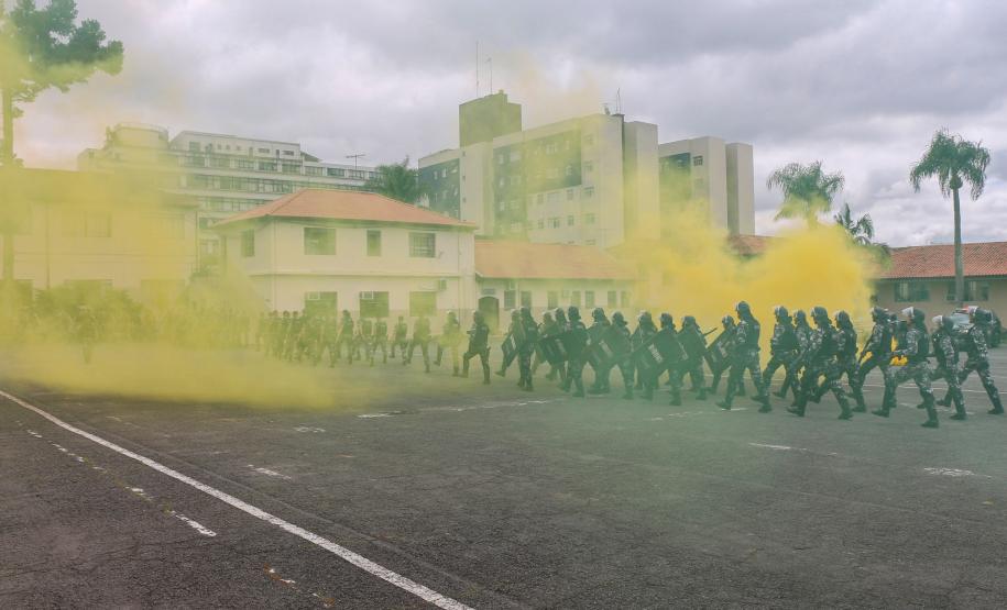 Solenidade marca a troca de Comando do Batalhão de Operações Especiais em Curitiba