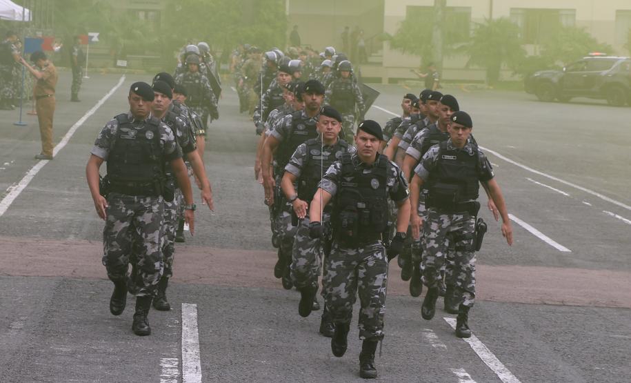 Solenidade marca a troca de Comando do Batalhão de Operações Especiais em Curitiba