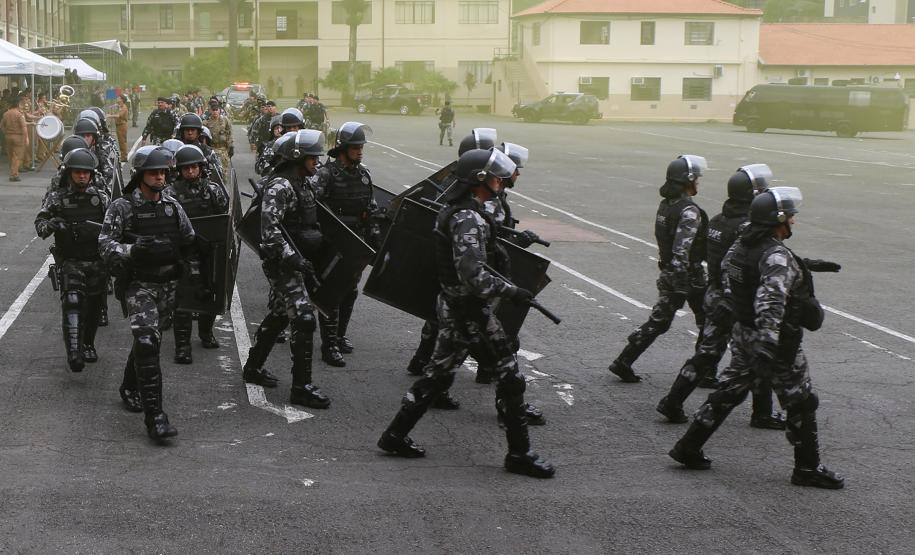 Solenidade marca a troca de Comando do Batalhão de Operações Especiais em Curitiba
