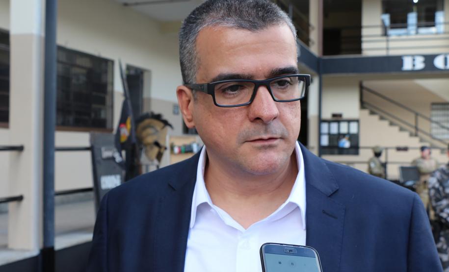 Agentes de segurança dos Estados Unidos visitam o Batalhão de Operações Especiais em Curitiba