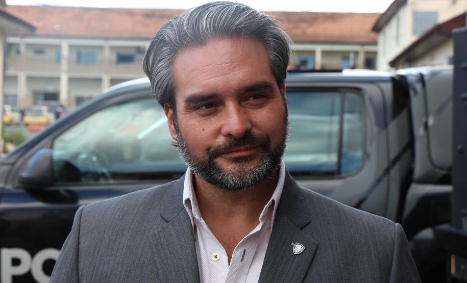 Agentes de segurança dos Estados Unidos visitam o Batalhão de Operações Especiais em Curitiba