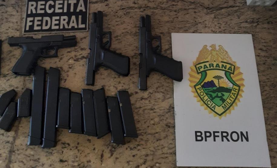 Em situações distintas, BPFron apreende 50 mil pacotes de cigarros e mais de 16 quilos de maconha no Oeste do estado