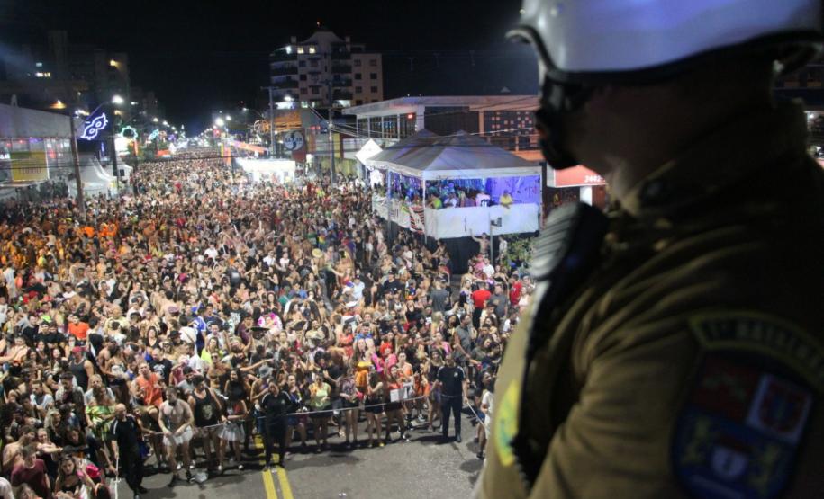 Polícia Militar testa novas tecnologias na Guaratubanda 2020 e faz policiamento preventivo para meio milhão de foliões