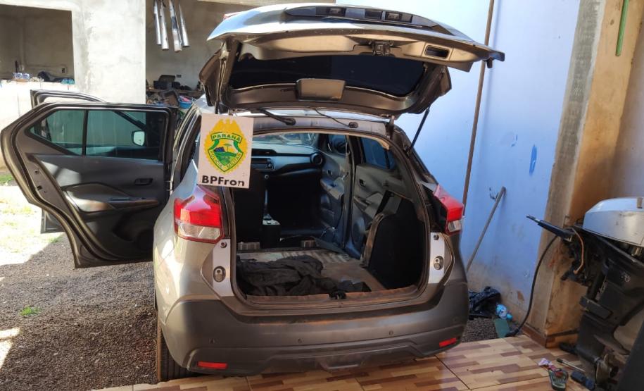 No Oeste do estado, BPFron recupera carro roubado no estado do Piauí