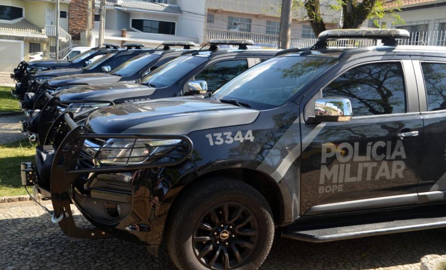 Com a Operação Ímpetus, PM apreende 16 veículos e encaminha cinco pessoas em Colombo (PR)