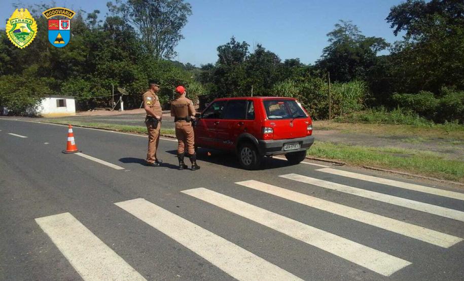 Polícia Rodoviária Estadual faz operações com unidades especializadas da PM para evitar a disseminação do coronavírus