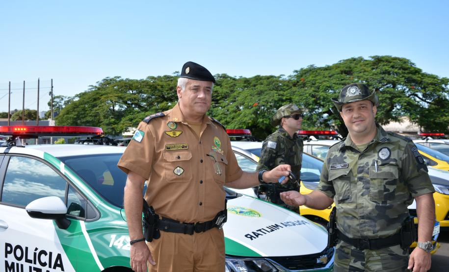 Batalhões da região Norte do estado recebem sete novas viaturas para levar mais segurança à população