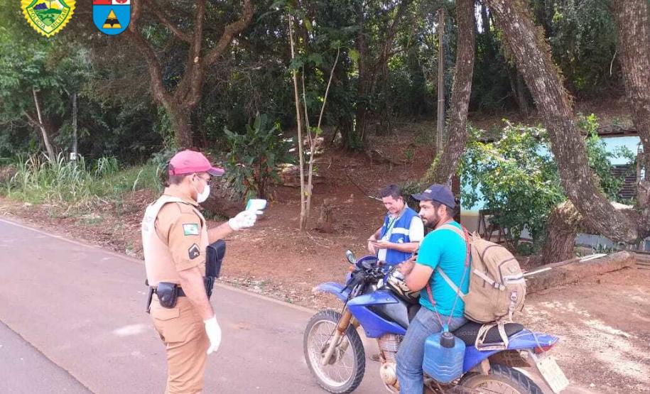 Polícia Rodoviária Estadual faz operações com unidades especializadas da PM para evitar a disseminação do coronavírus