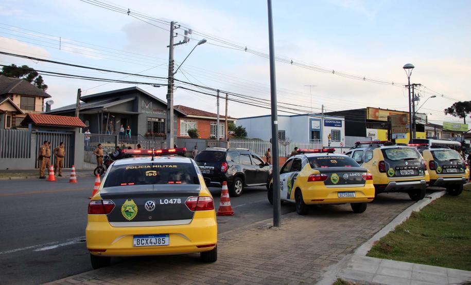 Polícia Militar faz megaoperação 100 com 500 policiais militares nas ruas da Capital; foco é a prevenção