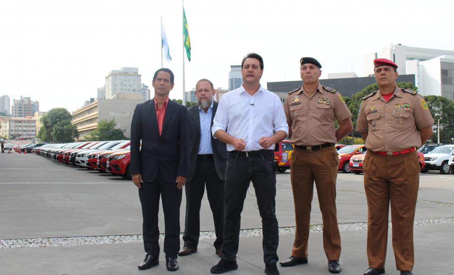 Polícia Militar recebe 75 novas viaturas para reforçar a frota no Paraná