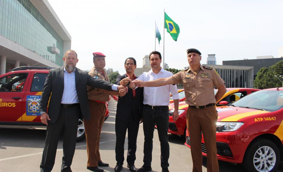 Polícia Militar recebe 75 novas viaturas para reforçar a frota no Paraná