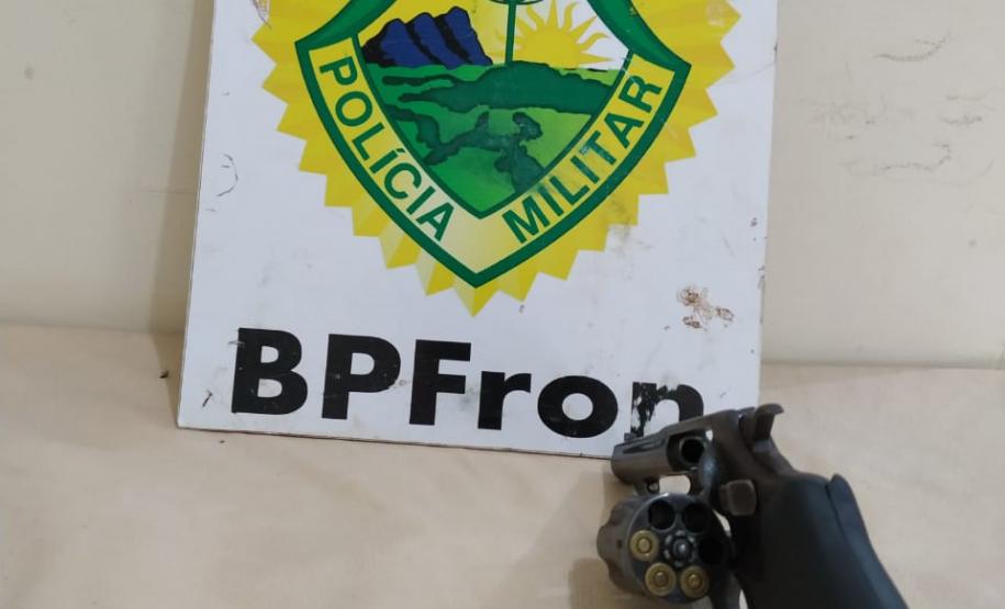 BPFron apreende mais de 11 quilos de maconha e uma arma de fogo no Oeste do estado
