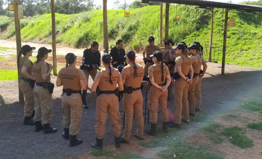 Batalhão da PM de Cianorte promove atividades e desafia policiais femininas em comemoração do Dia Internacional da Mulher
