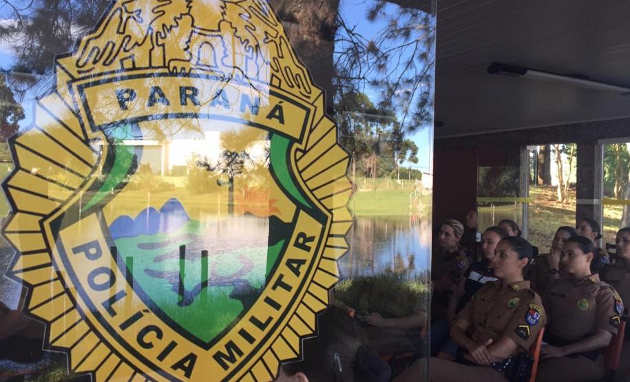 Batalhão da PM de Guarapuava (PR) promove encontro para comemorar o Dia Internacional da Mulher