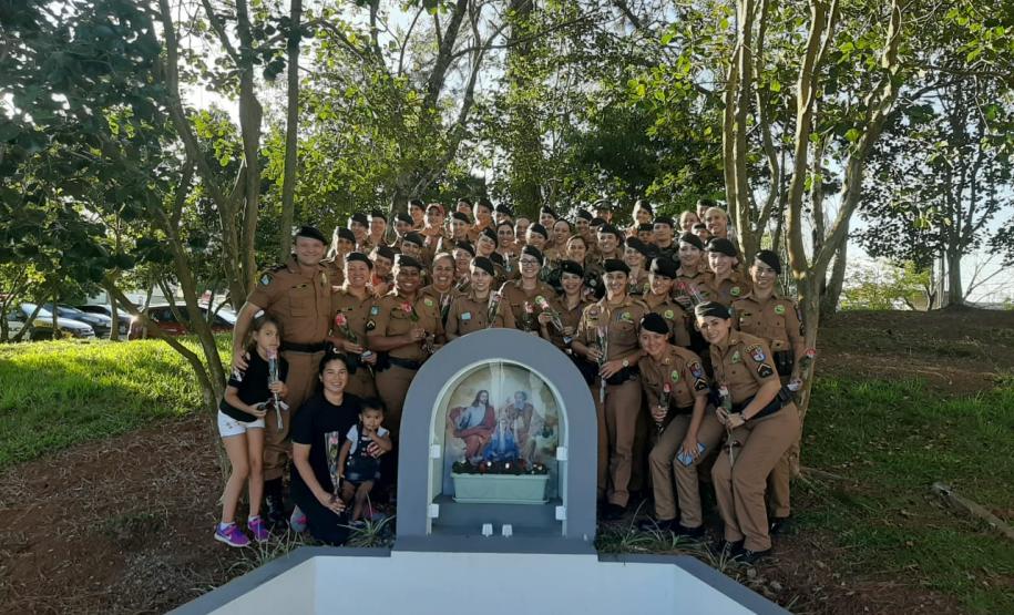 Batalhão da PM de Guarapuava (PR) promove encontro para comemorar o Dia Internacional da Mulher