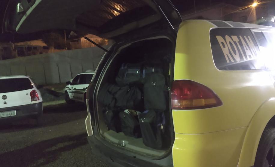 161 quilos de maconha são apreendidos por policiais militares durante a Operação Rescaldo no Centro-Sul do estado