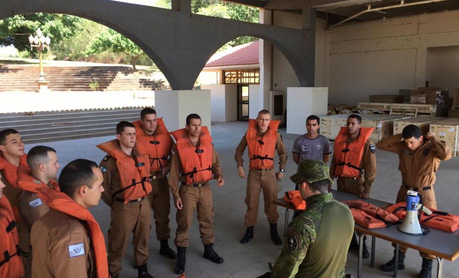 Cadetes da APMG visitam BPFron e participam de operações em fronteira, no Oeste do estado