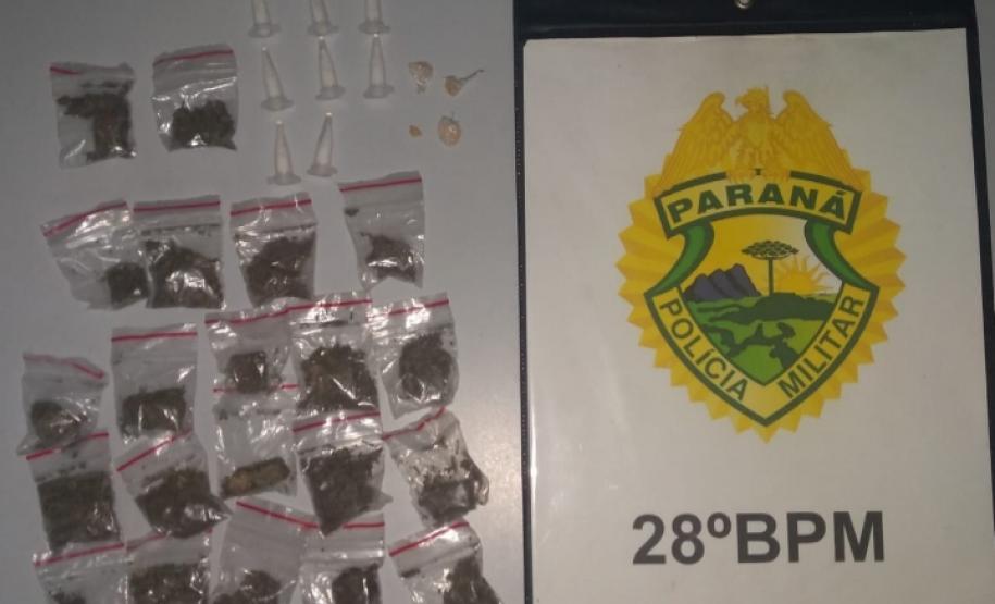 PM prende três homens e apreende 50 porções de drogas no Sudeste do estado em situações distintas